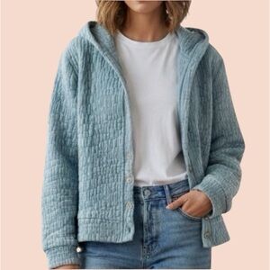 World‎ Market Light Blue One Size Jacket